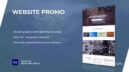 Website Presentation Product Promo template preview