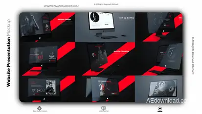 Website Presentation Mockup Product Promo template preview