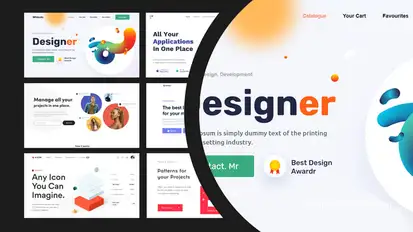 Website Promo 0.2 Product Promo template preview