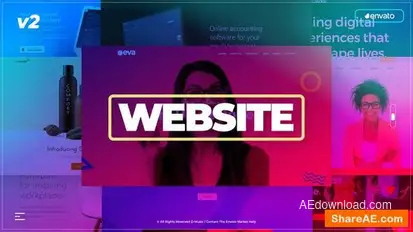 Website Promo Product Promo template preview