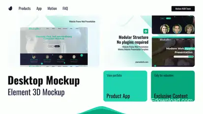 Website Promo Product Promo template preview