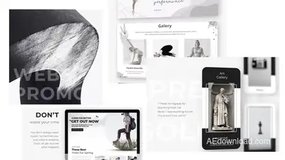 Website Promo Design Studio Product Promo template preview