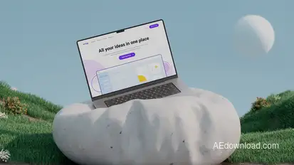 Website Promo Laptop Mockup Product Promo template preview