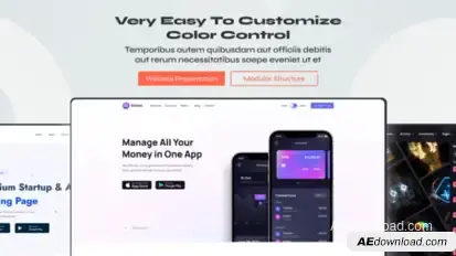 Website Promo Presentation Product Promo template preview