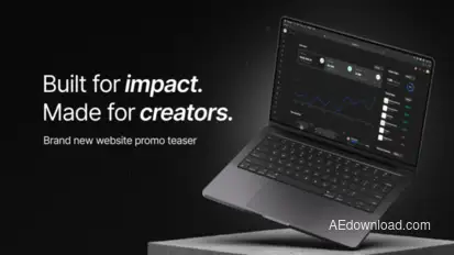 Website Promo Teaser Product Promo template preview