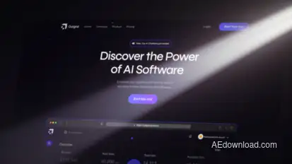 Website Promo Teaser Product Promo template preview