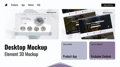 Website Promo Web ChatGPT Product Promo template preview