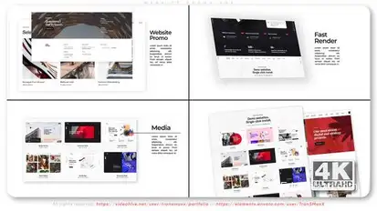 Website Promo Z06 Product Promo template preview