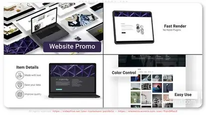 Website Promo Z09 Product Promo template preview