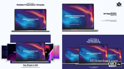 WebSite Promotions Product Promo template preview