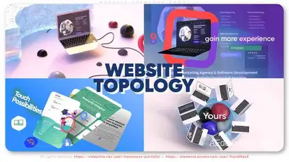 Website Topology Promo broadcast-packages template preview
