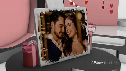 Wedding & Valentine Slideshow Video Displays template preview