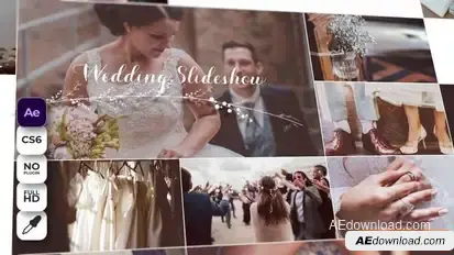 Wedding Slideshow  AE Openers template preview