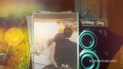 Wedding Video Displays template preview