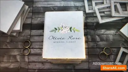 Wedding Book Logo Reveal Openers template preview