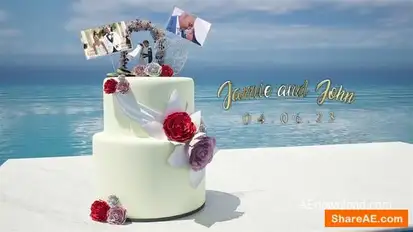 Wedding Cake Opener Openers template preview