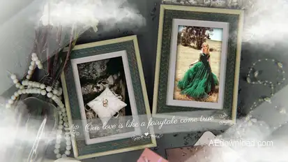 Wedding Day Slideshow Video Displays template preview