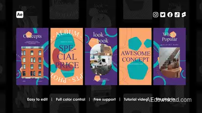 Wedding Instagram Reels Product Promo template preview