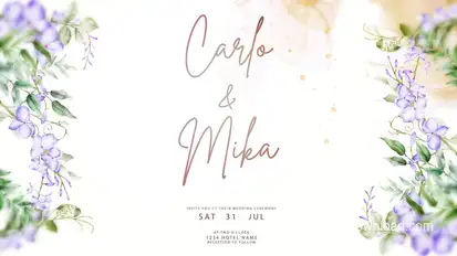 Wedding Intro Openers template preview