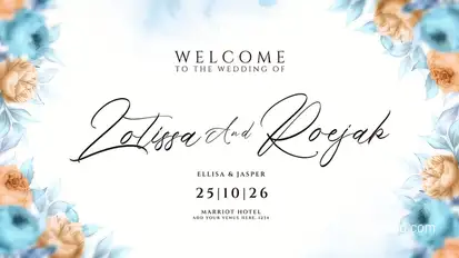 Wedding Intro Openers template preview