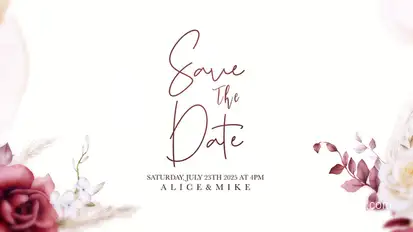 Wedding Intro V1 Openers template preview