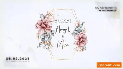 Wedding Intro V1 Openers template preview