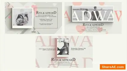 Wedding Invitation Openers template preview