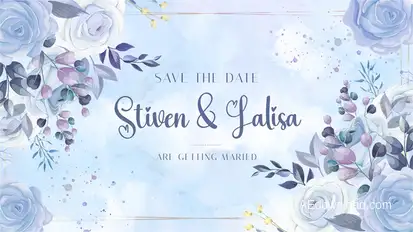 Wedding Invitation Intro Titles template preview