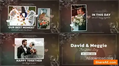 Wedding Invitation Opener Openers template preview