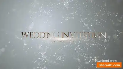 Wedding Invitation | Romantic Love Slideshow Openers template preview