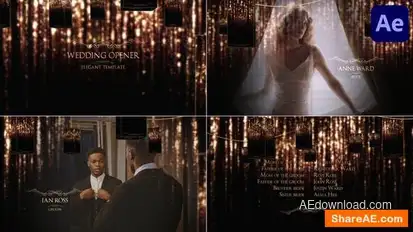 Wedding Opener for After Effects Openers template preview