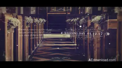 Wedding Parallax Slideshow Video Displays template preview