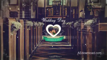 Wedding Parallax Slideshow Video Displays template preview