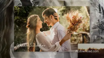 Slideshow - Wedding  Slideshow broadcast-packages template preview