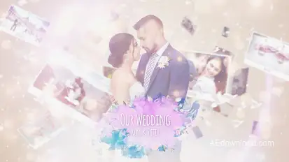 Wedding Photo Story Openers template preview