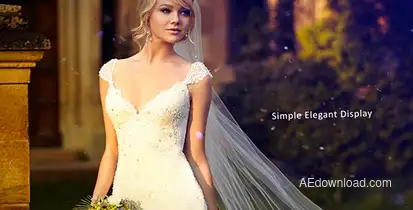 Wedding Photos Video Displays template preview