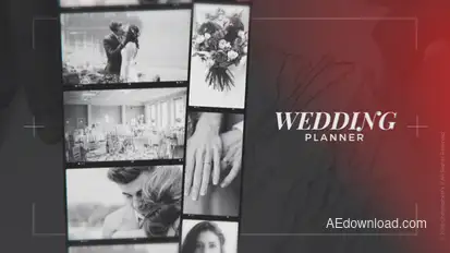 Wedding Planner Video Displays template preview