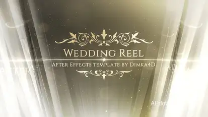 Wedding Promo Video Displays template preview
