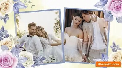 Wedding Slideeshow Openers template preview