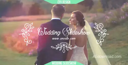 Wedding Slideshow Video Displays template preview