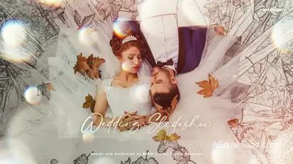 Wedding Slideshow Video Displays template preview