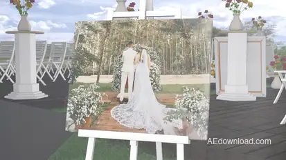 Wedding Slideshow Video Displays template preview