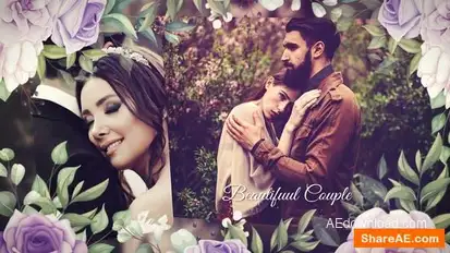 Wedding Slideshow Openers template preview