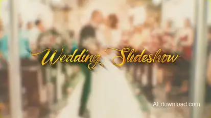 Wedding Slideshow Video Displays template preview