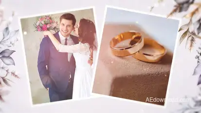 Wedding Slideshow V3 Video Displays template preview