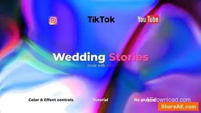 Wedding Stories Openers template preview