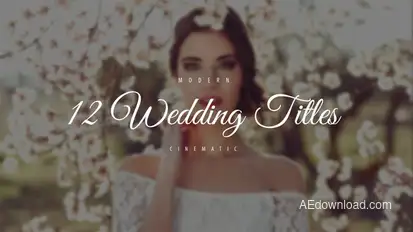 Wedding Titles Titles template preview
