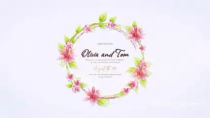 Wedding Titles Openers template preview