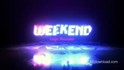Weekend Logo Revealer Logo Stings template preview