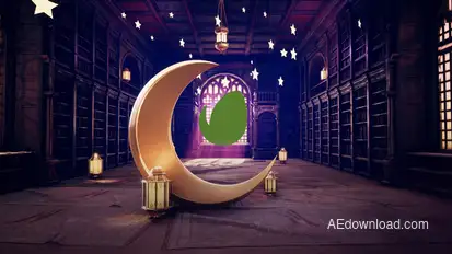 Welcome Ramadan Logo Stings template preview